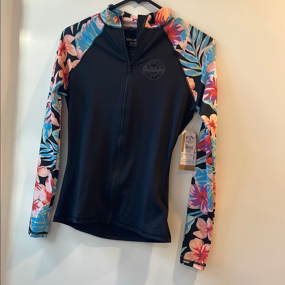 BILLABONG Floral Rash Guard